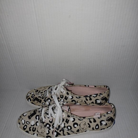 KEDS X BETTY & VERONICA CHAMPION LEOPARD CANVAS SNEAKERS - Picture 9 of 11